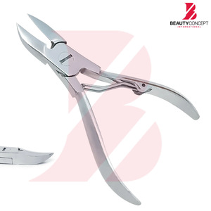 Mirror Finish Stainless Steel Thick Nail Nippers Clippers And Nail <b>File</b> Chiropody Toenail Remover Kit Podiatry Instruments - Product Image 5