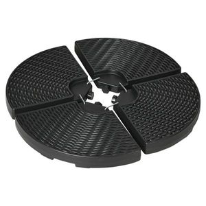 Ombrellone da Giardino Quadrato con Base in Acciaio Inox e Ferro per Patio, Ristorante, Hotel, Spiaggia - Consigliato per la Pioggia - Product Image 1