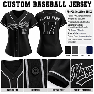 Unisex Baseball Jersey Button <b>Down</b> Custom Name Number Logo Printed V-neck Lightweight Breathable Short Sleeve Softball Shirt - Product Image 6