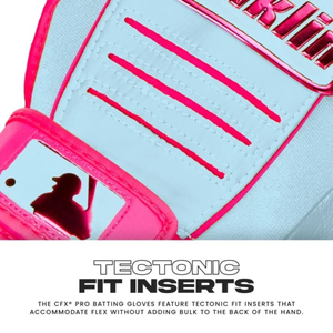 Guantes de Bateo de Béisbol de Piel de Cabra 100% de la Mejor Calidad al por Mayor, Color Algodón de Azúcar, con Protección en la Palma - Product Image 4