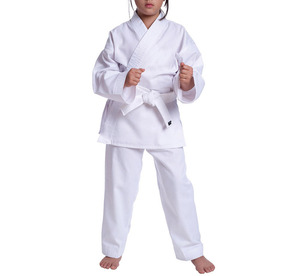 Uniforme de Karate Personalizado para Niños, Traje de Artes Marciales de Lona de Algodón para Entrenamiento y Competencia en Dojo, Venta al Por Mayor - Product Image 3