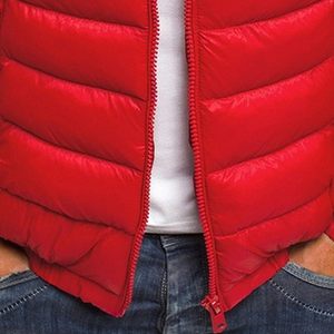 Blouson bomber matelassé à capuche en fourrure de qualité supérieure pour hommes, design personnalisé, imperméable, blousons matelassés à capuche en fourrure pour hommes - Product Image 3