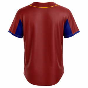 Camiseta de Béisbol Premium para Hombre, Cierre de Botones, Manga Corta, Rayas, 100% Poliéster, Corte Regular, Ropa para Adultos - Product Image 6