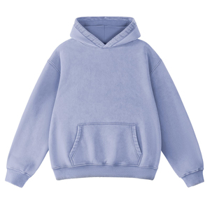 Sweat-shirt à capuche surdimensionné personnalisé en molleton de coton épais, unisexe, streetwear, fabricant de vêtements en marque blanche OEM ODM - Product Image 4