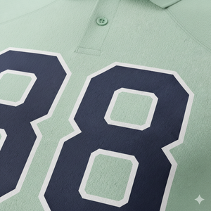 Polo de football américain personnalisé Elite : Uniforme d'équipe professionnel en sergé cousu – Équipement de club durable et anti-humidité - Product Image 3