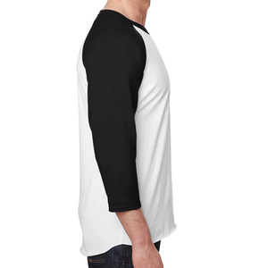Camisetas de Manga Larga Raglán para Hombre, Diseño Personalizado, Algodón Grueso, Cuello Redondo, Color Heather Premium, OEM - Product Image 5