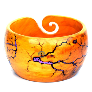 Cuenco de Hilo de Madera Estilo Antiguo, de Teca Pulida Jali, con Decoración Tallada Ovalada, Soporte para Regalos, Hogar, Cocina, Animal, de AYAANS - Product Image 3