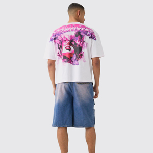 T-shirt en coton uni de haute qualité pour homme, col rond, broderie personnalisée, mode décontractée, vente en gros, fournisseur d'usine - Product Image 3