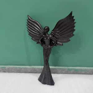 Sculptures de fées modernes en aluminium pour la décoration de table, idéales pour les anniversaires et les mariages - Product Image 6