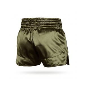 Pantalones Cortos de Boxeo para Mujer, Color Verde Oliva, Spandex/Poliéster, Corte Regular, Elásticos, Transpirables, de Secado Rápido, para Artes Marciales, Estilo Corto para Adultos - Product Image 2
