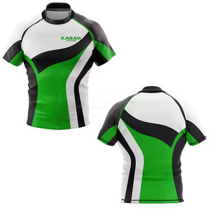Maillot de rugby léger et durable, best-seller, de qualité supérieure, fabriqué en tissu 100 % polyester. - Product Image 6