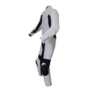 Traje de Motocicleta de Cuero Resistente y Cómodo, de Alta Calidad, Impermeable y Cortavientos, Unisex, Manga Larga, para Todas las Estaciones, Servicio OEM Fizzan - Product Image 4
