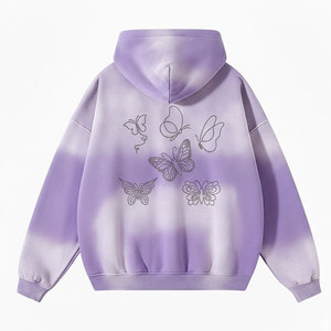 Sudaderas con Pedrería a la Moda para un Estilo Urbano y Elegante, Ajuste Cómodo para Atuendos Casuales y Uso Nocturno - Product Image 2