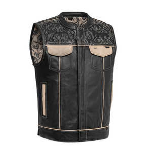 Gilet en cuir pour homme Iron Nomad (édition limitée) - Product Image 1