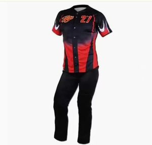 ชุดเบสบอลแบบมืออาชีพพร้อมบริการพิมพ์ลายแบบ Sublimation เสื้อและกางเกงทีม น้ำหนักเบา ระบายอากาศได้ดี รับผลิตแบบ OEM ODM - Product Image 4