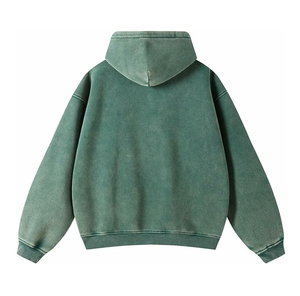Sudaderas con Capucha de Alta Calidad, Lisas, de Felpa, con Hombros Caídos, para Hombre, de Algodón, Transpirables, con Bolsillos, Diseño de Invierno, Venta al Por Mayor, Impresión Personalizada - Product Image 2