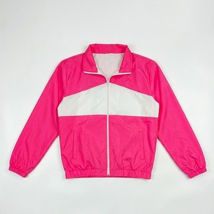 Most Demanding Custom Logo Pink White Men's Nylon <b>Wind</b> <b>Breaker</b> Shorts Sets Quick Dry Vintage Outwears Men Set Highstreet Jackets - Product Image 2