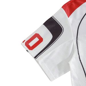 เสื้อฟุตบอลแขนสั้นทรงบ็อกซี่ผ้าตาข่ายสั่งทำพิเศษสำหรับผู้ใหญ่ พิมพ์ลายชื่อทีมและหมายเลขด้วยเทคนิคซับลิเมชั่นคุณภาพสูง เหมาะสำหรับการฝึกซ้อม - Product Image 4