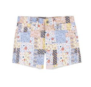 Nuevos shorts de mezclilla ajustados de cintura alta rasgados para mujer, de color liso o estampados, ideales para el verano, venta al por mayor. - Product Image 6