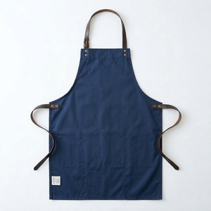 Barber Apron Hairdresser Non-stick Custom logo <b>Hair</b> Styling Barber Apron With Belt Front Pocket Custom logo - Product Image 2