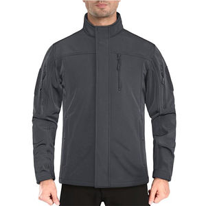 Chaqueta Softshell Impermeable y Transpirable de Alta Calidad para Hombre, Talla Grande, Cortavientos, para Actividades al Aire Libre en Invierno, con Cierre de Cremallera Larga - Product Image 4