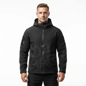 Veste Softshell à Capuche Tendance 2026 pour Homme – Imperméable, Coupe-Vent, Performance Extérieure – Prix de Gros OEM Personnalisé - Product Image 5