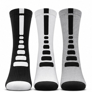 Chaussettes de sport basses pour hommes, rayées, écologiques, rembourrées, respirantes, pour le basketball et la course à pied – Grande Vente - Product Image 6