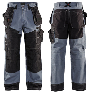 Men Workwear <b>Pants</b> With Multi-Pockets <b>Cargo</b> Trousers For Outdoor Use OEM Service Solid Color <b>Working</b> <b>Pants</b> With All Your Logo - Product Image 1
