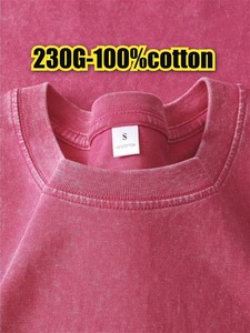 เสื้อยืดคอกลมทรงปกติ ผ้าคอตตอน 100% น้ำหนัก 260 กรัม สำหรับผู้ชาย สไตล์ลำลอง/ทางการ คุณภาพสูง รับผลิตตามสั่ง ขายส่ง - Product Image 6