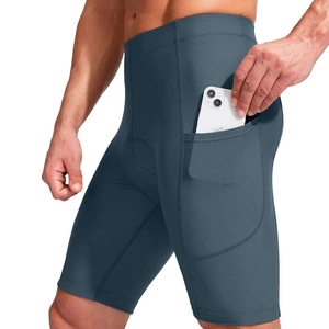 Short de cyclisme pour homme, dernière collection, meilleure qualité, très vendu, taille élastique avec poches arrière et latérales. - Product Image 3