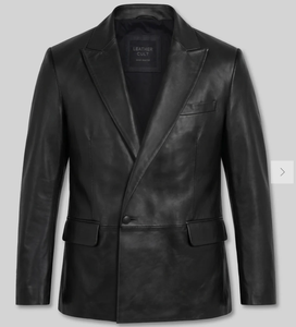 Veste en cuir unisexe modèle 2026 – Écologique, respirante, coupe-vent, col montant, logo frontal, style vintage - Product Image 4