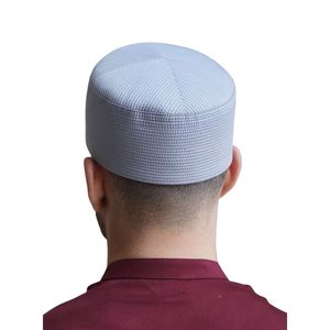Casquettes de prière islamiques en coton premium, style Kufi tribal omanais, couleur or rouille, style Dubaï, élégantes, pour l'Omra, vente en gros - Product Image 3