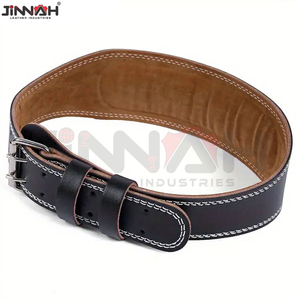 High Quality Heavy Duty Gym Fitness Workout Customized New Style Weight Lifting Leather Waist <b>Belt</b> For Men - Product Image 6