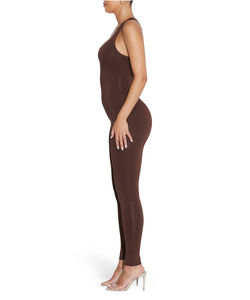 Combinaison de yoga pour femmes de qualité supérieure, respirante, confortable, durable, en tissu spandex/polyester, sans manches, longueur intégrale - Product Image 2