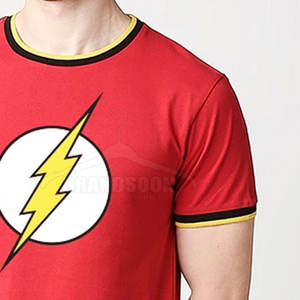 Camiseta de Hombre con Logotipo Personalizado, Transpirable, de Alta Calidad, de Secado Rápido, Diseño Sólido, Poliéster/Algodón, al por Mayor - Product Image 3