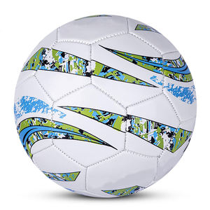 ลูกฟุตบอล PU คุณภาพสูงสำหรับผู้ใหญ่ เย็บด้วยเครื่องจักร วัสดุ PVC สำหรับการฝึกซ้อมและการแข่งขันกีฬา - Product Image 5