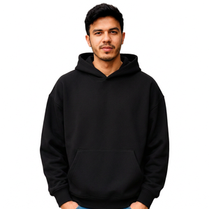 Fabricant de sweats à capuche pour hommes en marque blanche, sweat-shirts streetwear personnalisés, vêtements en gros, fournisseur de vêtements OEM ODM, usine - Product Image 3