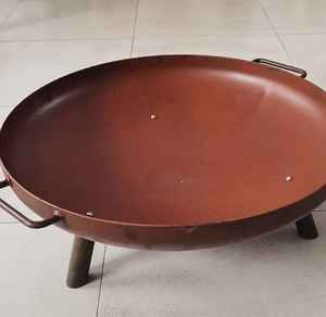 Brasero à gaz naturel en acier, portable, pour extérieur, jardin, patio, chauffage de cour, camping, moderne, Skies Trader 10000-14999 BTU - Product Image 1