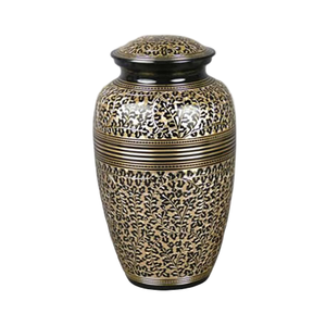 Urnes funéraires en laiton de haute qualité pour adultes, avec gravure complète, finition dorée, pour cendres humaines. - Product Image 5