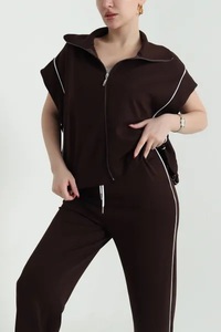 Conjunto Deportivo Especial para Mujer, Talla Grande, Estilo Urbano, Maternidad, 100% Algodón, Sólido, Reversible, Transpirable y Ecológico - Product Image 6