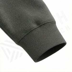 Sweat à capuche pour homme 100% coton, style basique, impression de logo, hiver, fabrication directe en usine, qualité supérieure, molleton doux et chaud - Product Image 6