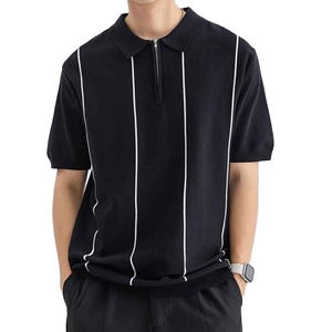 Camisa Polo de Algodón Piqué de Alta Calidad, Perfecta para Eventos Casuales de Negocios y Reuniones Sociales, Cómoda y Elegante para Hombre - Product Image 4