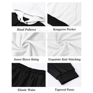 Best Selling Custom Made <b>Men</b> Tracksuit New Arrival 100% Cotton <b>Pullover</b> <b>Men</b> Tracksuit For Sale - Product Image 4