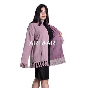 Chaqueta de Invierno para Mujer al por Mayor, Estilo Bohemio, Bordado Suzani, Algodón Hecho a Mano, Impermeable, Transpirable - Product Image 5