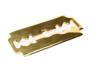 Brass Gold-Plated UV Printed Modern Premium Customized <b>Paperweight</b> for Office School Tabletop Use and Business Gifts - Product Image 5