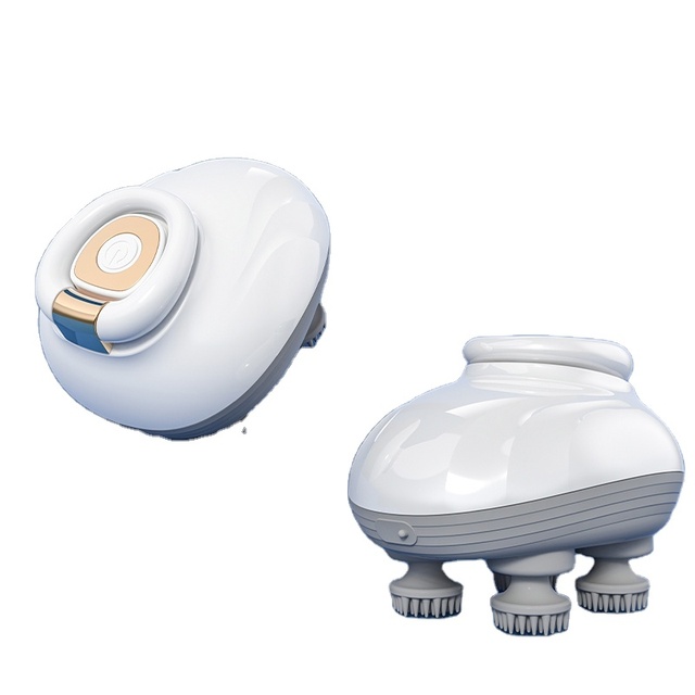 Portable Rechargeable Electric Head Massager Smart Multifunctional Scalp Treatment Device Massage Products