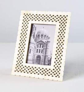 Marco de Fotos Decorativo de Alta Calidad con Incrustaciones de Hueso, Marco de Fotos de Lujo para Decoración de Mesa, Pared y Escritorio de Oficina - Product Image 1