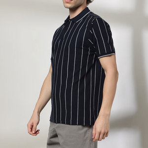 Última Moda en Camisetas Polo de Algodón Personalizadas para Hombre, Tela Jersey Económica con Patrón de Letras Único - Product Image 3