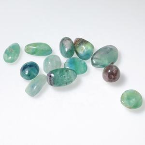 Pierres Roulées en Fluorite Verte Naturelle de Haute Qualité, Vente en Gros – Pierres Précieuses en Cristal de Fluorite Vert Aqua Polies - Product Image 3