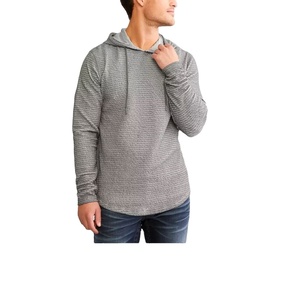 Sweat à capuche tricoté en coton 100% de haute qualité, coupe oversize, pour l'hiver, anti-rétrécissement, écologique, avec logo personnalisé, prix abordable, export - Product Image 4